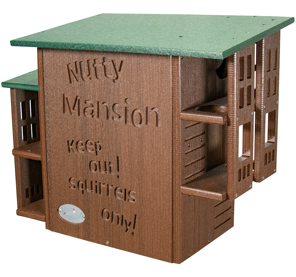 JCS Wildlife Nutty Mansion Squirrel House