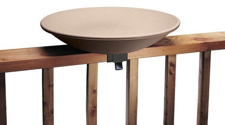 Allied Precision Heated Birdbath Heated w/ EZ-Tilt-To-Clean Deck Mount Model 650 20" - JCS Wildlife