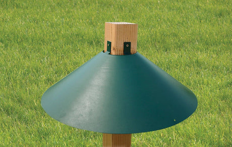 Audubon / Woodlink 22 Wrap Around Squirrel Baffle, Green Squirrel proof - JCS Wildlife