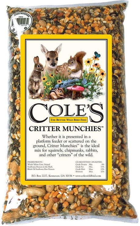 Cole's Critter Munchies Wildlife Feed, 5 lb Bag, CM05 - JCS Wildlife