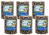 JCS Wildlife All Season Blend Premium Bird Seed Large Cylinder, 4.5 lb - JCS Wildlife