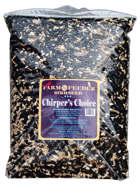 JCS Wildlife Chirper's Choice 5lb Loose Seed Bag - JCS Wildlife