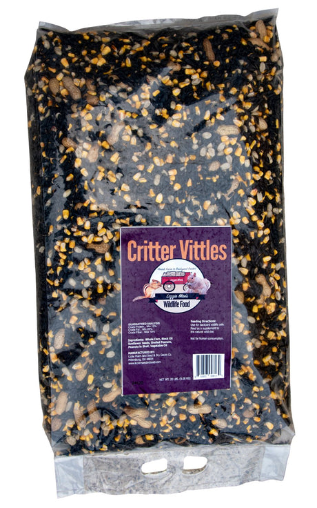 JCS Wildlife Critter Vittles 20lbs Loose Seed Bag - JCS Wildlife