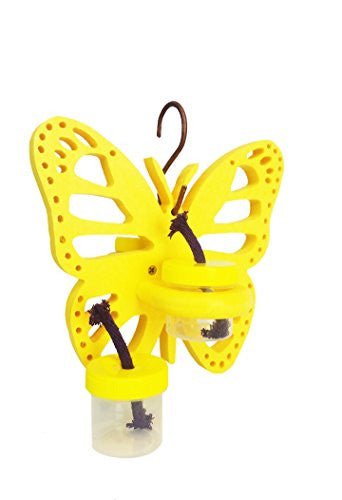 JCS Wildlife Double Nectar DOTS Hanging Butterfly Feeder - JCS Wildlife