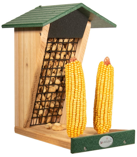 JCS Wildlife Double Snacker Squirrel Feeder - JCS Wildlife