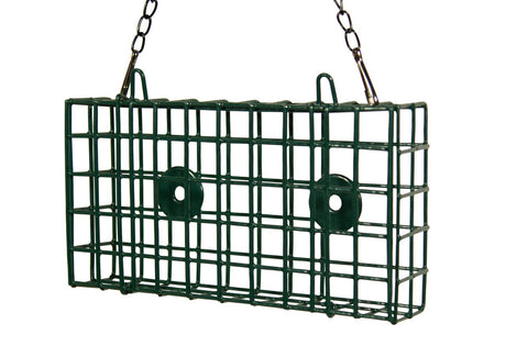 JCS Wildlife Double Suet Feeder Cage - JCS Wildlife