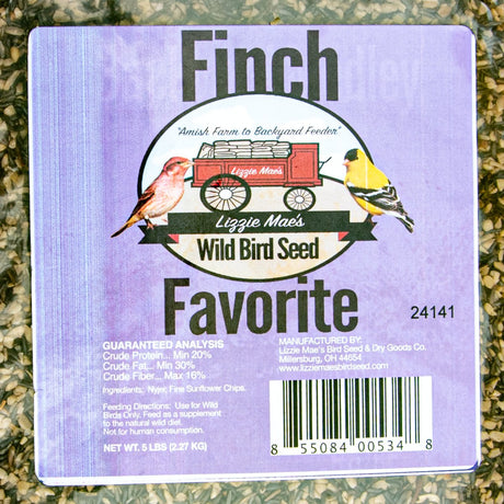 JCS Wildlife Finch Favorite 5lb Loose Seed Bag - JCS Wildlife