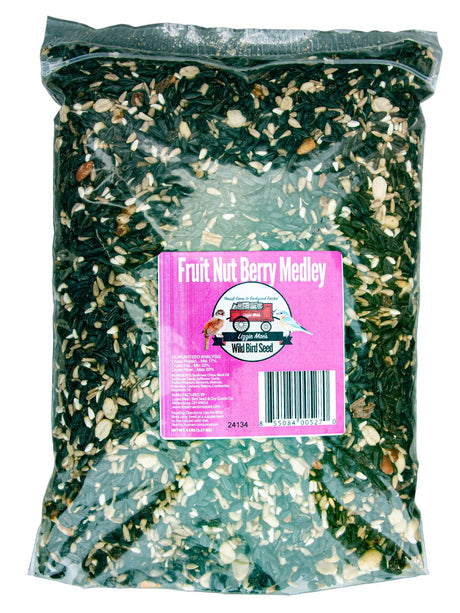 JCS Wildlife Fruit, Berry, Nut 5lb Loose Seed Bag - JCS Wildlife