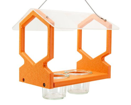 JCS Wildlife Geometric Hanging Oriole Feeder - Holds 1 Cup of Grape Jelly! - JCS Wildlife