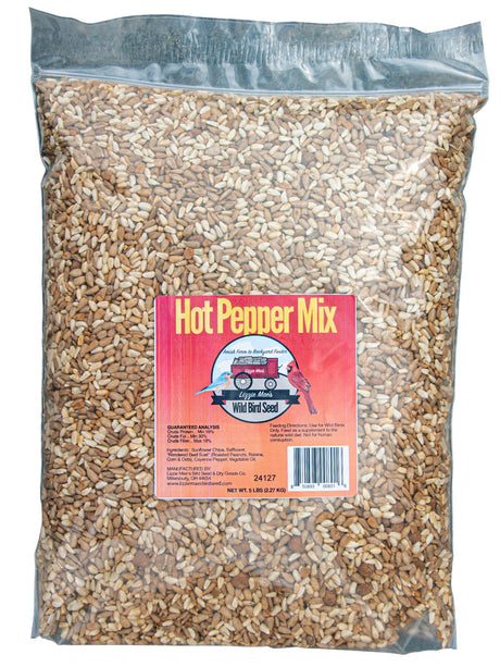 JCS Wildlife Hot Pepper 5lb Loose Seed Bag - JCS Wildlife