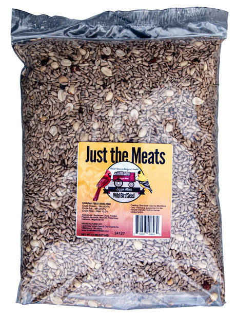 JCS Wildlife Just the Meat 5lb Loose Seed Bag - JCS Wildlife