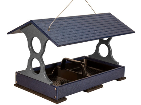 JCS Wildlife Large Fly Thru Bird Feeder- Mounting Pole Bundles Available - JCS Wildlife