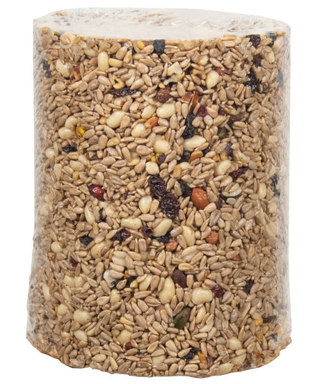 JCS Wildlife No Mess, No Waste Fruit Blend Premium Bird Seed Large Cylinder, 4.5 lb - JCS Wildlife