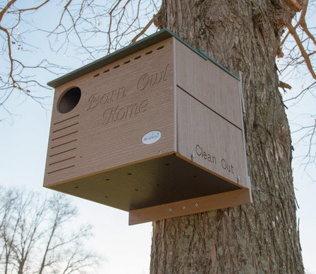 JCS Wildlife Poly Barn Owl Nesting Box - JCS Wildlife