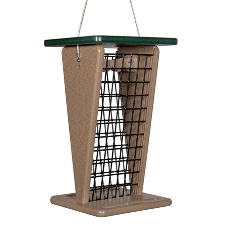 JCS Wildlife Poly Lumber Hanging Whole Peanut Bird Feeder - JCS Wildlife