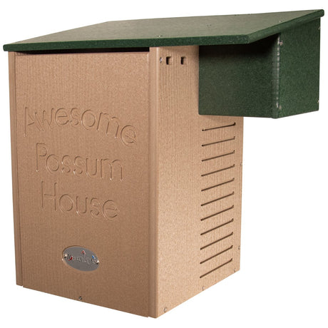 JCS Wildlife Recycled Poly Lumber Awesome Possum House - JCS Wildlife