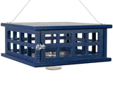 JCS Wildlife Recycled Poly Lumber Caged Platform Bluebird Feeder (Single Cup) - JCS Wildlife