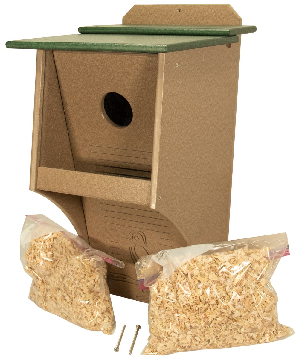 JCS Wildlife Recycled Poly Lumber Northern Flicker House - JCS Wildlife