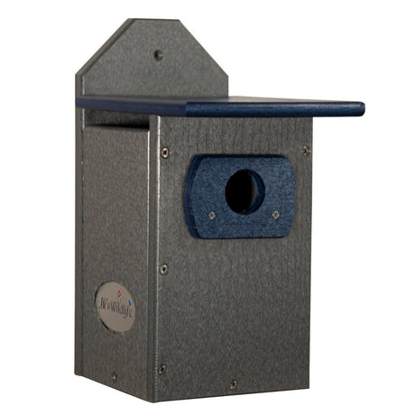 JCS Wildlife Recycled Poly Lumber Standard Bluebird House - JCS Wildlife