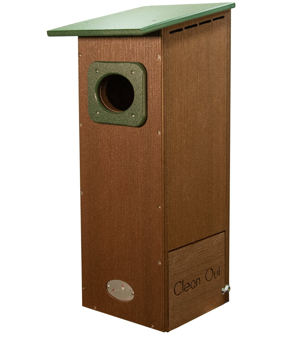 JCS Wildlife Recycled Poly Lumber Wood Duck House - JCS Wildlife