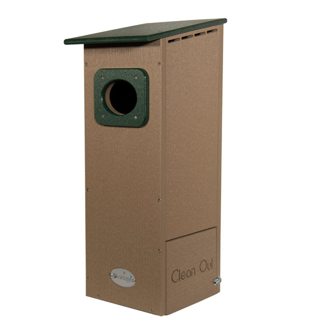 JCS Wildlife Recycled Poly Lumber Wood Duck House - JCS Wildlife