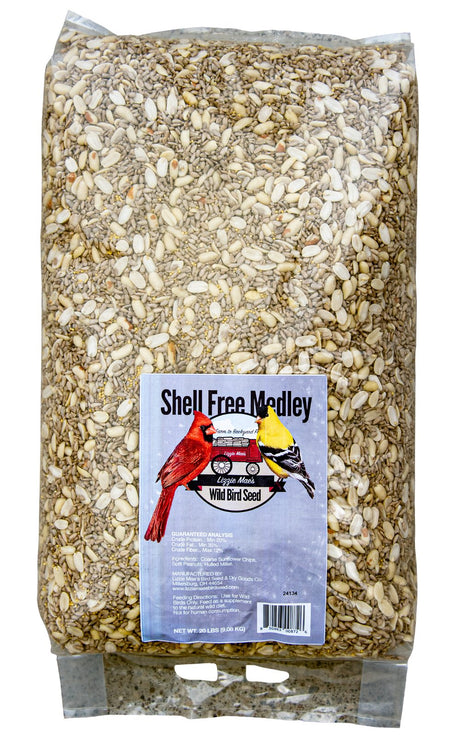 JCS Wildlife Shell Free 20lb Loose Seed Bag - JCS Wildlife