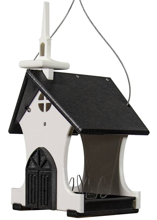 JCS Wildlife Small Chapel Church Hopper Bird Feeder - JCS Wildlife