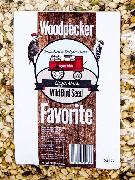 JCS Wildlife Woodpecker Favorite 20lb Loose Seed Bag - JCS Wildlife