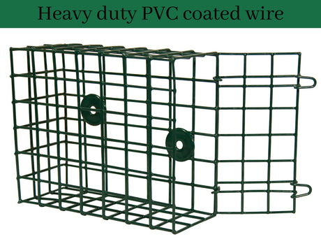 JCS Wildlife XL Suet Feeder Cage - JCS Wildlife