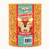 Mr. Bird Flaming Hot Feast Large Wild Bird Seed Cylinder 4 lb. 3 oz. (1, 2, 4, or 6 Packs) - JCS Wildlife