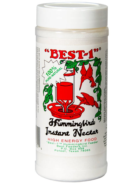 Original Best-1 Hummingbird Instant Nectar 14 oz. (Makes 56 oz.) (1, 2, 4, 6 Packs) - JCS Wildlife