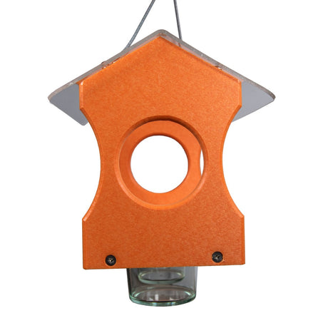 Poly Lumber Orange Oriole Bird Feeder 3000 - JCS Wildlife