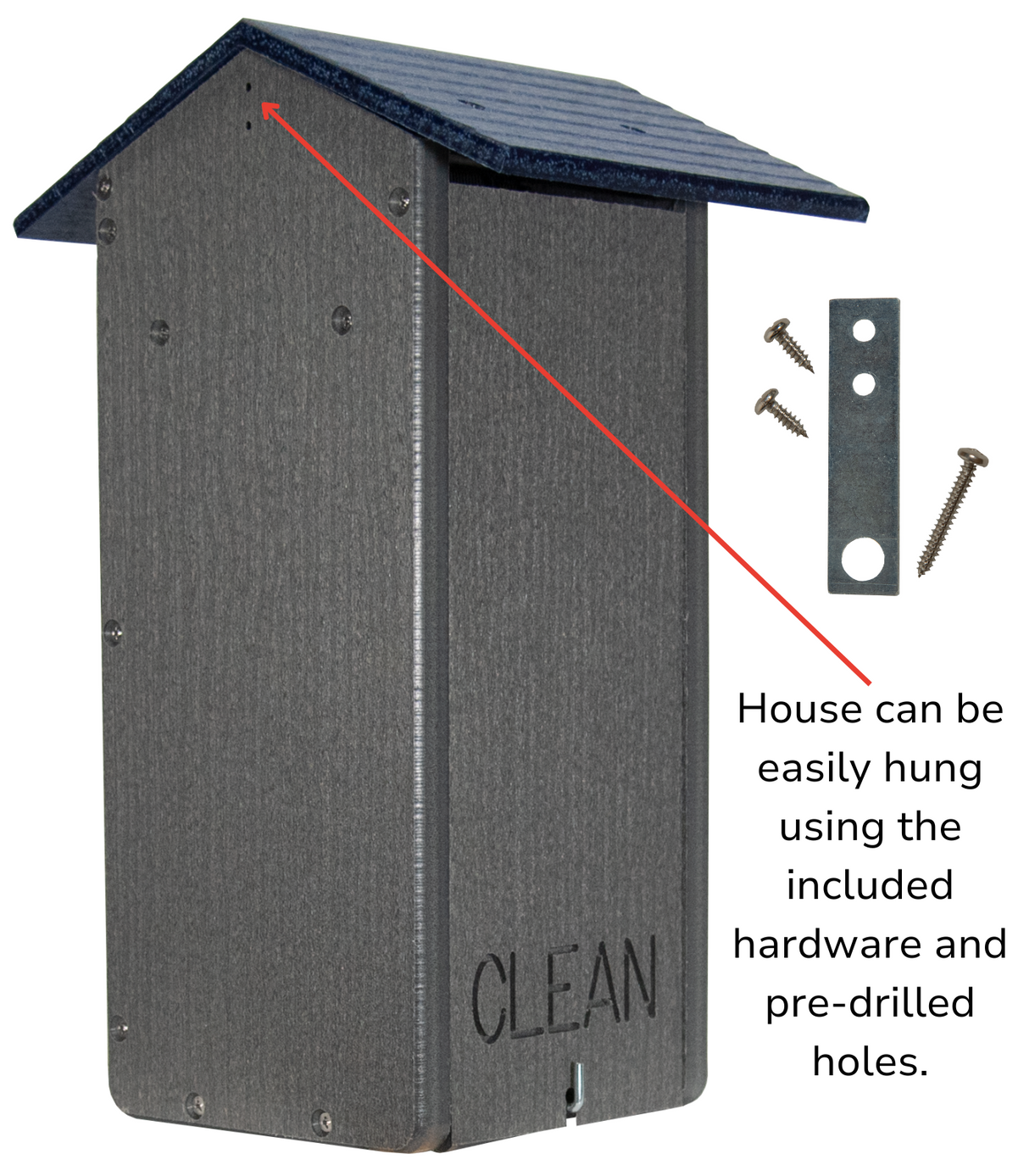 JCS Wildlife Smart Bluebird House - Wi-Fi Camera & Solar Powered Birdhouse, Live Streaming, Bird Nest Monitoring