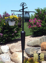 Squirrel Stopper Deluxe Squirrel Proof Bird Feeder Pole System with Baffle - JCS Wildlife